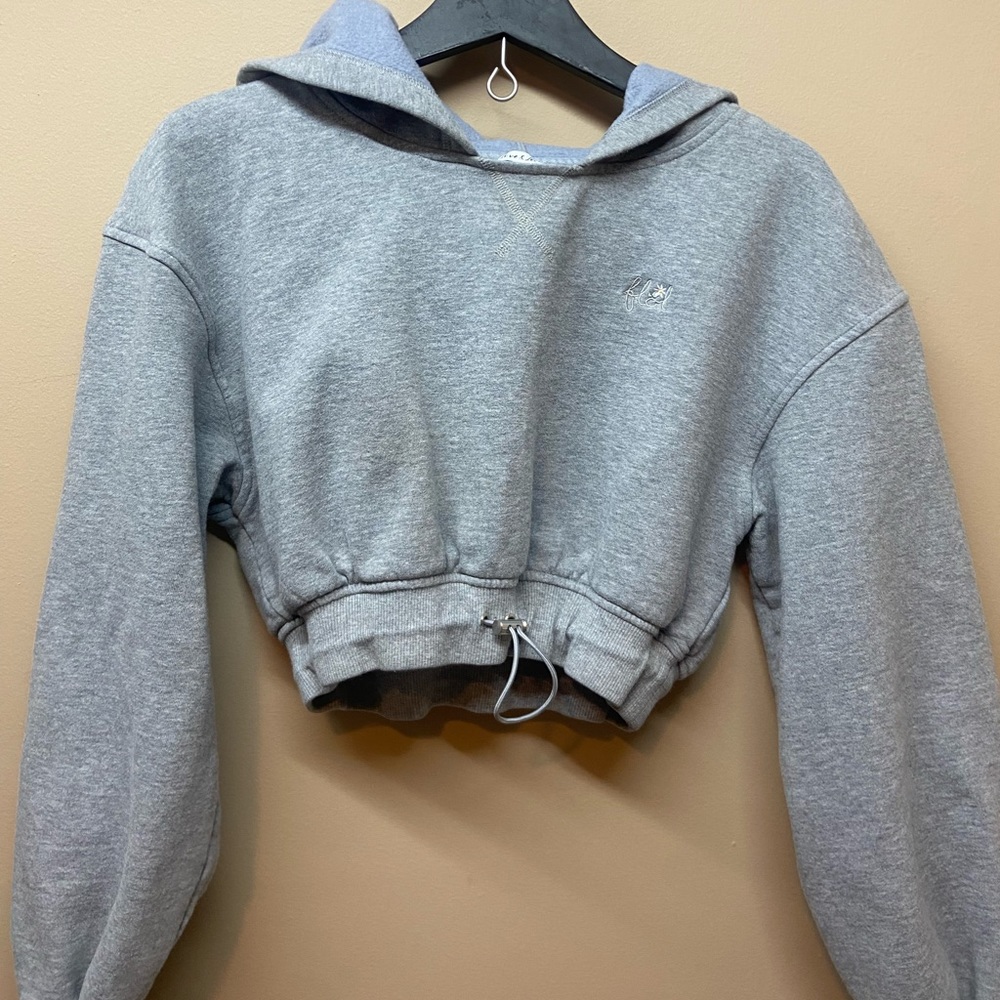 FOR LOVE AND LEMONS 🍋 CROPPED HOODIE